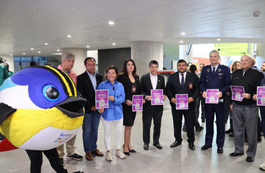 A seis días de los Panamericanos y Parapanamericanos: Autoridades revisan seguridad para el ingreso de deportistas en el Aeropuerto Internacional